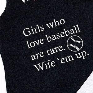 Baseball girl wife em up